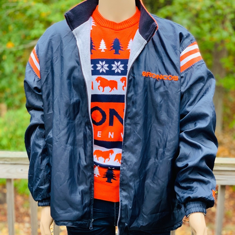 Denver Broncos Reverseable NFL Jacket Size XL